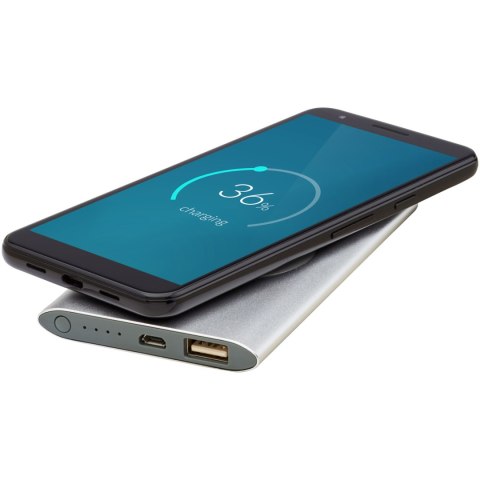 Juice bezprzewodowy powerbank 4000 mAh srebrny (12417281)