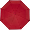 Składany wiatroodporny parasol 51 cm z PET z recyklingu Birgit czerwony (10914521)