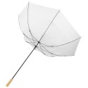 Wiatroodporny parasol golfowy 76 cm z PET z recyklingu Romee biały (10940901)