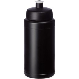 Baseline 500 ml butelka sportowa z recyklingu czarny, czarny (21044490)