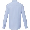 Cuprite męska organiczna koszulka z długim rękawem z certyfikatem GOTS jasnoniebieski (37524500)
