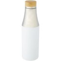 Hulan miedziana, próżniowo izolowana butelka o pojemności 540 ml z bambusową pokrywką biały (10066701)