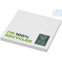 Karteczki samoprzylepne z recyklingu o wymiarach 75 x 75 mm Sticky-Mate® biały (21286011)