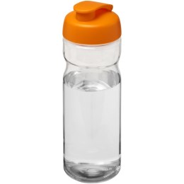 Bidon H2O Active® Base Tritan™ o pojemności 650 ml z klapką przezroczysty bezbarwny, pomarańczowy (21043610)