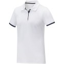 Damska koszulka polo duotone Morgan z krótkim rękawem biały (38111012)