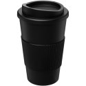 Americano® 350 ml termoizolowany kubek z uchwytem czarny (22000290)