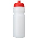 Bidon Baseline® Plus o pojemności 650 ml czerwony, biały przezroczysty (22020199)