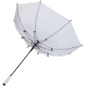 Niel automatyczny parasol o średnicy 58,42 cm wykonany z PET z recyklingu biały (10941801)