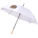 Parasol automatyczny Alina 23" wykonany z plastiku PET z recyklingu biały (10940002)