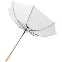 Parasol automatyczny Alina 23" wykonany z plastiku PET z recyklingu biały (10940002)